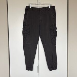 Men's Charcoal Cargo Pants